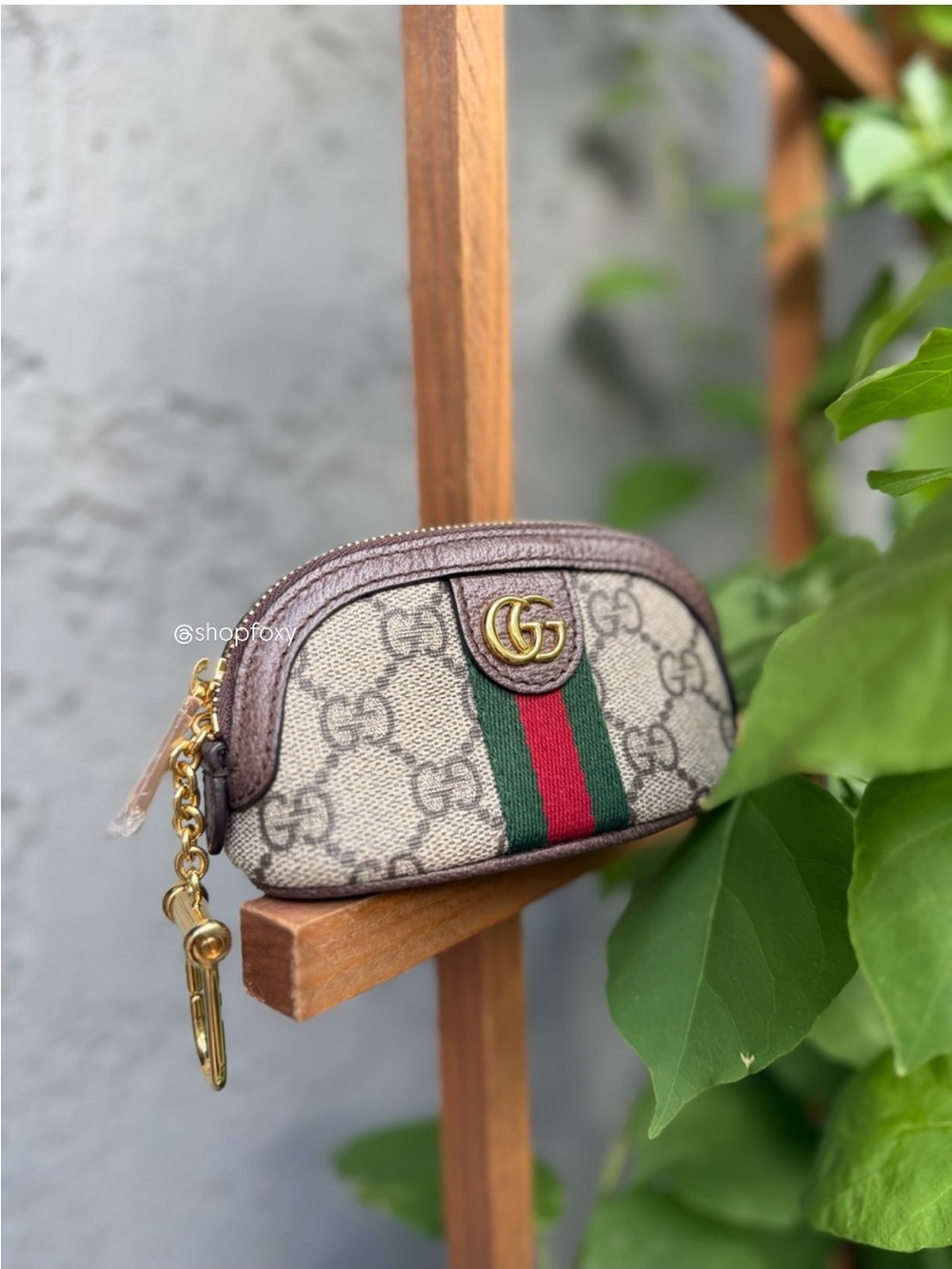 Gucci Ophidia GG Supreme Key Pouch